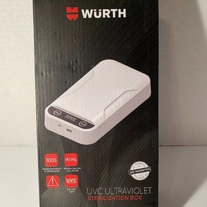 NEW Open Box Wurth UVC Ultraviolet Sterilization Box